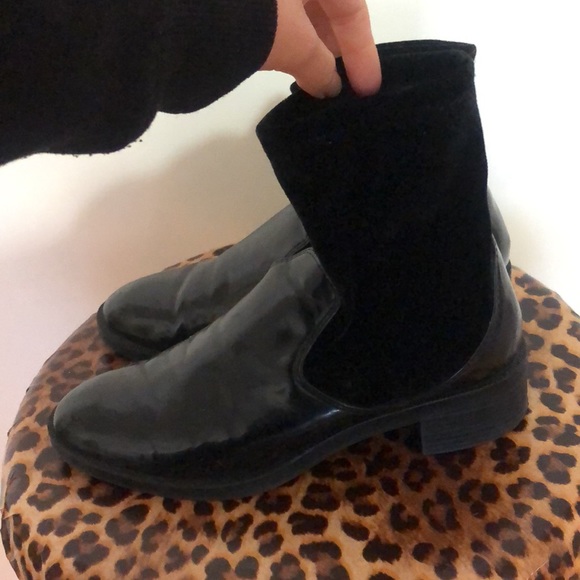 Zara ankle velvet boots - Picture 3 of 7